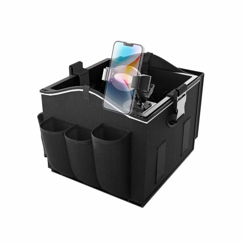 Portable Crate Workstation with Apron Organizer – Choose Your Mounting Setup