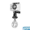 Premium Aluminum Motorcycle Handlebar Mount for GoPro Action Cameras