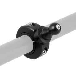 Premium Motorcycle Handlebar Mount for Garmin nuvi GPS - Black Aluminum