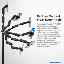 Remarkable Creator™ Pro Stand with Clamp Base