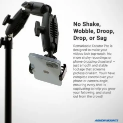 Remarkable Creator™ Pro+Plus Clamp Mount
