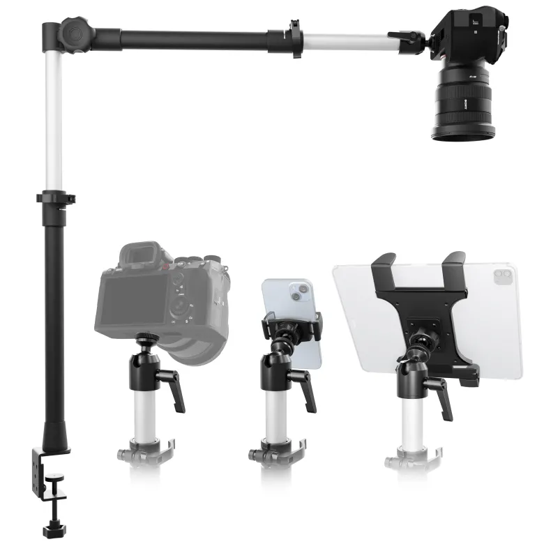Remarkable Creator™ Studio Mount - Overhead Camera Mount. Includes Camera, Tablet, and Phone Holder