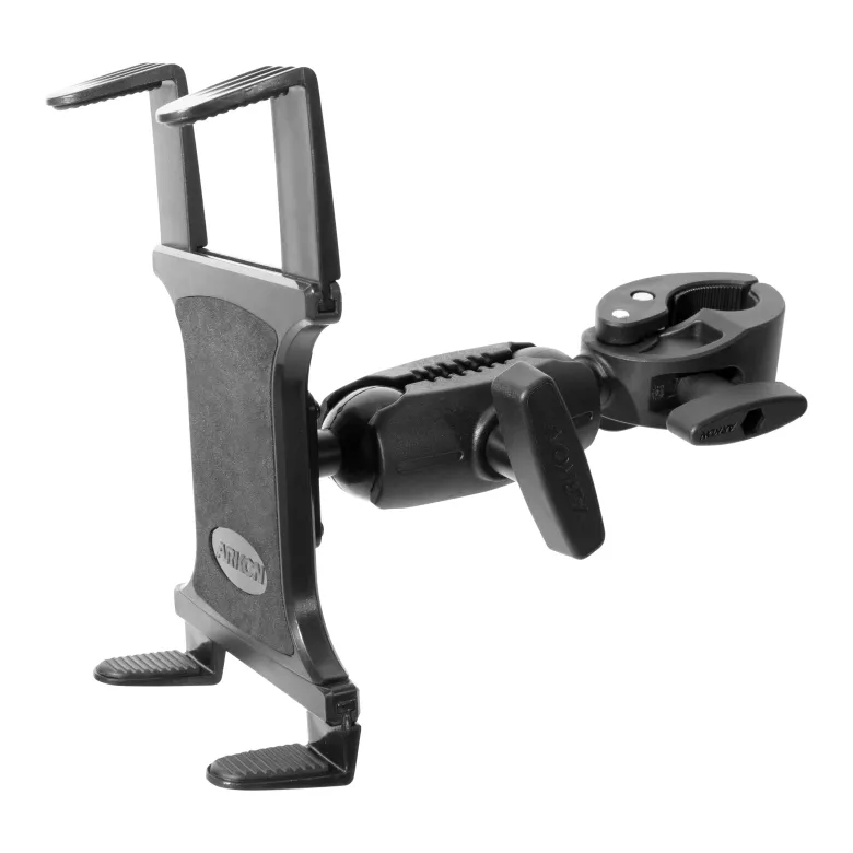 RoadVise Clamp Mount with Slim-Grip® Tablet Holder and Shaft Arm Extension