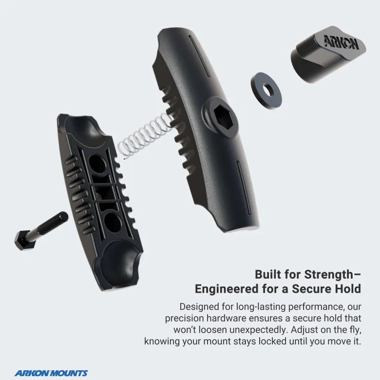 RoadVise® Clamp with Universal Fish Finder Mount