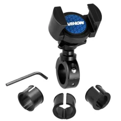 RoadVise® Motorcycle Phone Mount - Black Aluminum