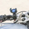RoadVise® Phone Clamp Post Mount for iPhone, Galaxy, Note, and more