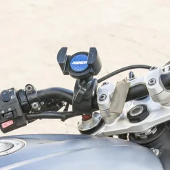 RoadVise® Phone Clamp Post Mount for iPhone, Galaxy, Note, and more