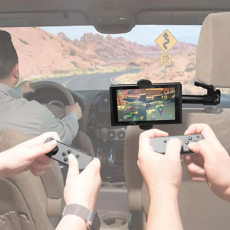 RoadVise® Phone Holder with Car Headrest Mount