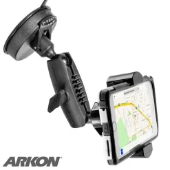 RoadVise® Phone Holder with Suction Mount and Adjustable Arm