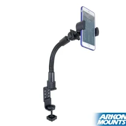 RoadVise® Phone Holder with Clamp Mount and 12 inch Gooseneck