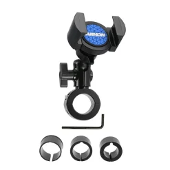 RoadVise® Premium Aluminum Motorcycle Handlebar Phone Mount