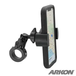 RoadVise® Premium Aluminum Motorcycle Handlebar Phone Mount