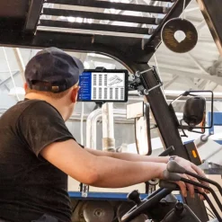 RoadVise® Ultra Forklift Front Guard Phone and Tablet Mount