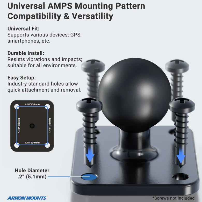 RoadVise® Ultra Forklift Front Guard Phone and Tablet Mount