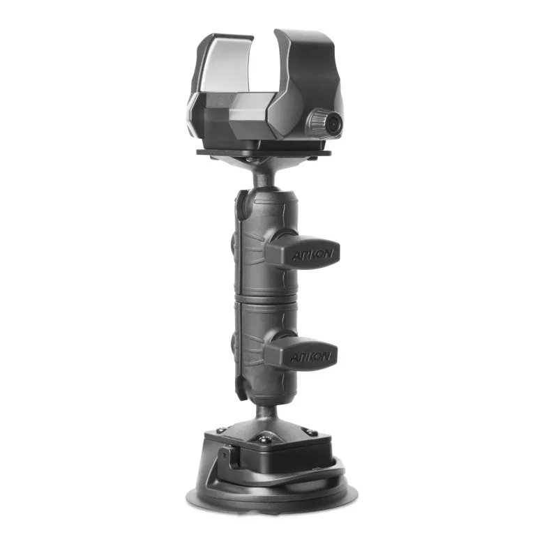 RoadVise® Ultra Holder with Double Socket Arm and Suction Mount