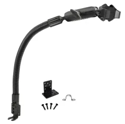 RoadVise® Ultra Holder with Shaft Arm and 18" Seat Rail Mount