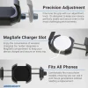 RoadVise® Ultra Motorcycle Handlebar Mirror Pinch Bolt Stem Phone and Tablet Mount