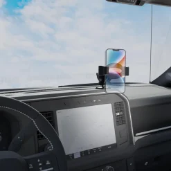 RoadVise® Ultra Pro Phone Holder 5” AMPS Drill-Base Mount
