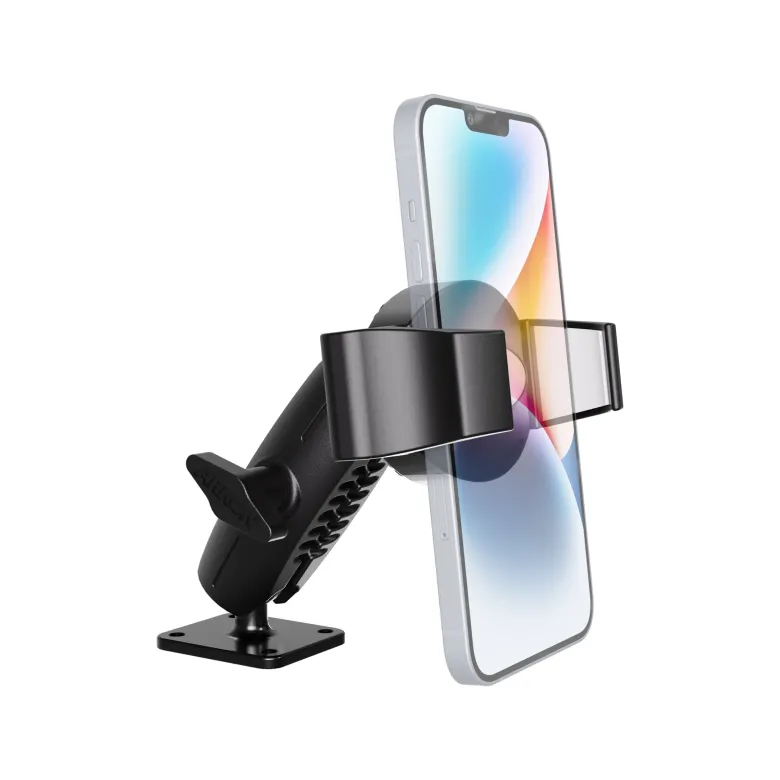 RoadVise® Ultra Pro Phone Holder 5” AMPS Drill-Base Mount