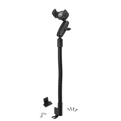 RoadVise® XL Heavy-Duty Seat Rail or Floor Tablet or Phone Mount