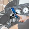 RoadVise® XL Premium Aluminum Motorcycle Handlebar Phone and Midsize Tablet Mount