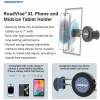 RoadVise XL Seat Rail Car Mount for iPhone, Galaxy, and Note