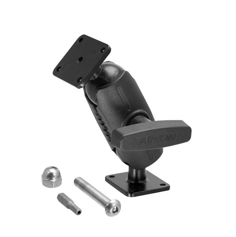 Robust™ 5.4 inch Metal AMPS Mount with Security Hardware - 38mm (1.5 inch) Ball Compatible