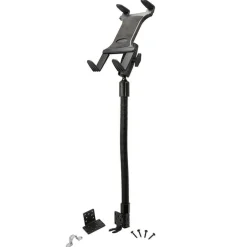 Robust Car or Truck Seat Rail or Floor Slim-Grip® Tablet Mount for iPad, Note, and more