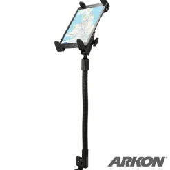 Robust Car or Truck Seat Rail or Floor Slim-Grip® Tablet Mount for iPad, Note, and more