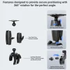 Robust Clamp Mount with Security Knob - 4-Hole AMPS Compatible