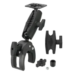 Robust Clamp Mount with Security Knob - 4-Hole AMPS Compatible