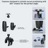 Robust Clamp Mount with Security Knob - Dual T-Tab Compatible