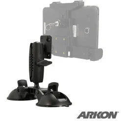 Robust™ Double Windshield Suction Mount - AMPS Compatible