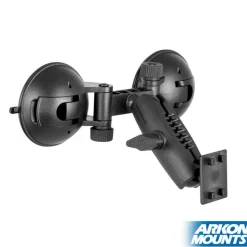 Robust™ Double Windshield Suction Mount - 4-Prong Pattern Compatible