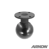 Robust Round Aluminum 57mm (2.25 inch) Ball to 4-Hole AMPS Adapter