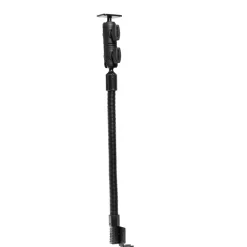 Seat Rail Mount with Double Socket Swivel Arm and AMPS Mounting Pattern