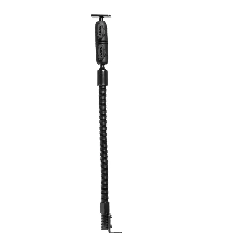 Seat Rail Mount with Double Socket Swivel Arm and AMPS Mounting Pattern
