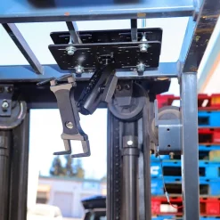 Slim-Grip® Overhead Guard Forklift Tablet Mount with 5" Shaft