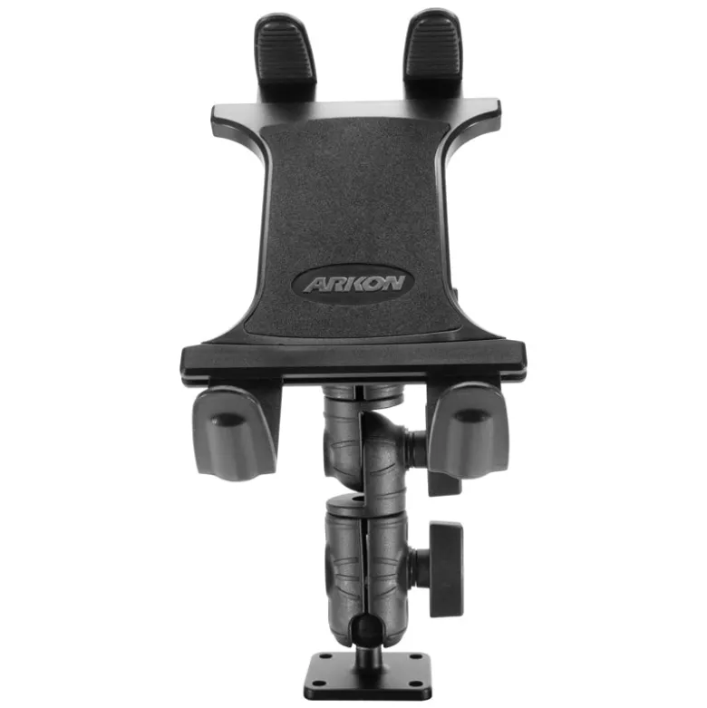 Slim-Grip® Tablet Drill-Base Mount with Ratcheting Swivel Arm
