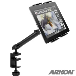 Slim-Grip® Tablet Holder with Clamp Base and Extension Arm
