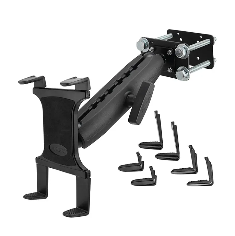 Slim-Grip® Tablet Holder with Forklift Front Guard Mount and 10.25" Metal Arm