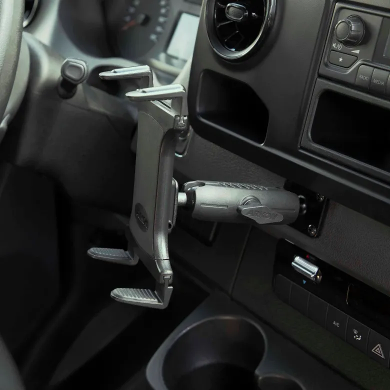 Slim-Grip® Tablet Holder with Metal Drill Base Mount