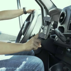 Slim-Grip® Tablet Holder with Metal Drill Base Mount