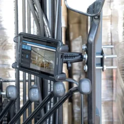 Slim-Grip® Tablet Holder with Forklift Front Guard Mount and 3.75" Shaft