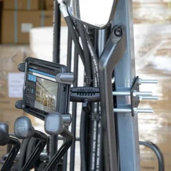 Slim-Grip® Tablet Holder with Forklift Front Guard Mount and 3.75" Shaft