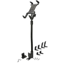 Slim-Grip® Tablet Holder with Seat Rail Mount and 18" Bendable Arm