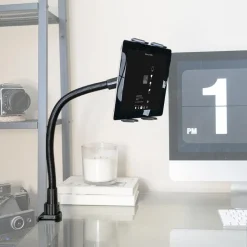Slim-Grip® Tablet Holder with Clamp Mount and 22" Gooseneck