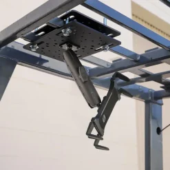 Slim-Grip® Tablet Holder with Forklift Overhead Guard Mount and 6" Metal Shaft
