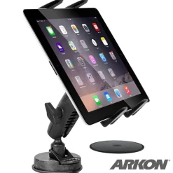 Slim-Grip® Tablet Holder with Heavy-Duty Sticky Suction Windshield or Dash Mount