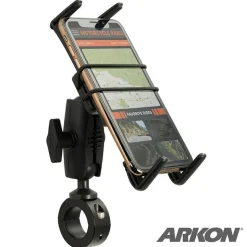 Slim-Grip® Ultra Phone Holder with Motorcycle Handlebar Mount and 2.75" Shaft